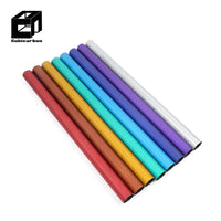 Colored Carbon Fiber Tube Carbon Tube With Different Finish Available Wrapped 3K Weave Colorful Carbon Fiber Round Tube 1000mm