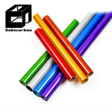 3K Glossy Colorful Carbon Fiber Tube 1" 2" 3" Customized Carbon Fiber Color Tube Multi-colors Carbon Fiber Tube for RC Airplane