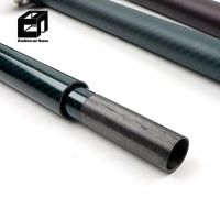 OEM Factory 20ft 30ft 40ft 45ft 50ft 60ft 65ft Carbon Fiber Telescopic Pole Custom 3K Colorful Telescoping Tube 3-20m