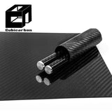 Wrapped Pregref Tube 10mm 12mm 25mm 30mm 40mm 50mm 3K Weave Carbon Fiber Tubes/Pipe 1000mm 2000mm Tube No Middleman