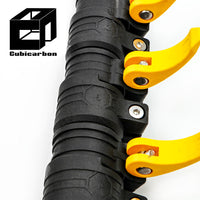 OEM 10m 12m 14m 16m 18m 20m 25m Carbon Fibre Telescopic 3K Extension Pole Can Be Adjusted by Clamps Lightweight Carbon Pole