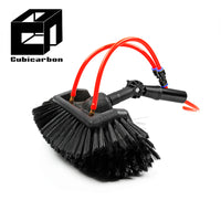 2025 3K Carbon Fiber Pole 5m 10m 12m 15m Carbon Telescopic Pole Adjustable Extension Pole With Brush Cleaning Walls