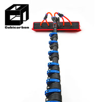 3K Twill Matte 3m 10m 15m 18m 20m 25ft Carbon Fiber Solar Panel Telescoping Cleaning Pole Window Cleaning Extension Pole