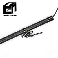 Carbon Fiber Manufacturer 3K Weave Carbon Fiber Window Cleaning Pole 4m 6m 9m Telescopic Pole With Quality Brush Clean Well