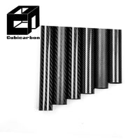 Factory Direct Carbon Fiber Tubes 20mm 40mm 60mm 80mm OD 3K Twill Plain Glossy Matte Carbon Pipes Wholesale Price
