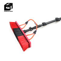 Factory Price 30 40 50 60 Foot Carbon Extension Pole With Brush Cleaning Pole Carbon Fiber Strong Carbon Fiber Telescopic Pole