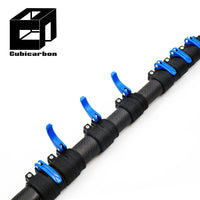 OEM Extendable Carbon Fiber Telescopic Pole 20ft 30ft 35ft 40ft 45ft 60ft Telescoping Pole Extension Pole