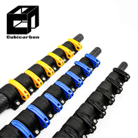 Carbon Fiber Telescopic Pole Strong Pole With Colorful Clamps 5m 10m 20m 25m Carbon Fiber Heavy Duty Telescoping Poles