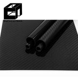 Wrapped Pregref Tube 10mm 12mm 25mm 30mm 40mm 50mm 3K Weave Carbon Fiber Tubes/Pipe 1000mm 2000mm Tube No Middleman