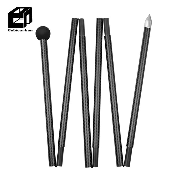 tarp pole carbon Carbon Fiber Canopy Pole Outdoor Canopy Support Camping Tent Pole Six – cubicarbon