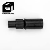 Customized 4m 5m 6m 9m Carbon Fiber Telescopic Pole With Thread for Camera High Strength Light Weight Stable Telescopic Pole