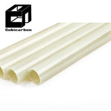 High Quality Roll Wrapped Fiberglass Tube OEM Pregreg Fiberglass Tube Fiberglass Color Tube Customization 1000mm 2000mm