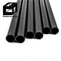 Factory Direct Carbon Fiber Tubes 20mm 40mm 60mm 80mm OD 3K Twill Plain Glossy Matte Carbon Pipes Wholesale Price