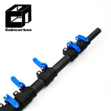 OEM Extendable Carbon Fiber Telescopic Pole 20ft 30ft 35ft 40ft 45ft 60ft Telescoping Pole Extension Pole