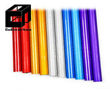 3K Glossy Colorful Carbon Fiber Tube 1" 2" 3" Customized Carbon Fiber Color Tube Multi-colors Carbon Fiber Tube for RC Airplane
