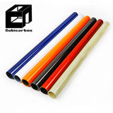 OEM Custom 20mm 50mm 70mm 80mm Fiberglass Tubes Fiber Roll Wrapped Tube Customized Sizes Colorful Painting Can Customize
