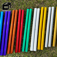 High Strength Top Quality Customized Colored 3K Carbon Fiber Tube 1 2 3 4 Inch Custom Length Colorful Carbon Fiber Pipe Tube