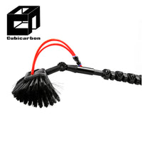 2025 3K Carbon Fiber Pole 5m 10m 12m 15m Carbon Telescopic Pole Adjustable Extension Pole With Brush Cleaning Walls
