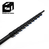 OEM Extendable Carbon Fiber Telescopic Pole 20ft 30ft 35ft 40ft 45ft 60ft Telescoping Pole Extension Pole