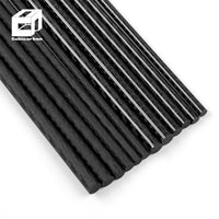 Factory Direct 3K Glossy Matte Carbon Fiber Rods Solid Carbon Rod Customized Diameter and Length