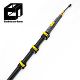 OEM 10m 12m 14m 16m 18m 20m 25m Carbon Fibre Telescopic 3K Extension Pole Can Be Adjusted by Clamps Lightweight Carbon Pole
