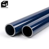 Colorful Glossy Tube Heat Resistance High Strength Customizable OEM Round Pipe For Electrical Insulation