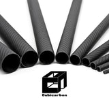 Large Diameter Carbon Fiber Tube Customize Diameter 3K Glossy/Matte Surface