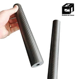 Factory Custom Size Twill Matte 12mm Thick Round Carbon Fiber Tube Customized 3K Weave Carbon Tube