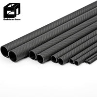Factory Price Carbon Fiber Pole 3K Twill Matte Carbon Tube 1000mm 2000mm Length Different Diameter