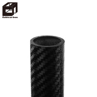 Factory Direct Real Carbon Fiber Tube Customize 3K Carbon Fiber Pipe Thick Tube