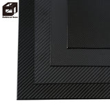 3K Full Carbon Fiber Sheet  Plain Weave Panel Plate Thickness 1.5mm (Glossy Surface)