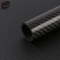 Carbon Fiber Pipe 3K Glossy Matt Roll Wrapped Shaft/Stuff