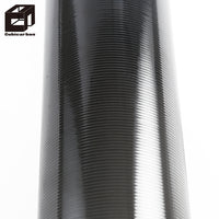 large diameter carbon fiber tube glossy surface