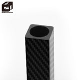 Pultruded Carbon Fiber - Square Tube-Round Center- RC Hobbies, Drones, Special Projects