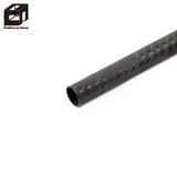 3K carbon fiber tube matte platin surface