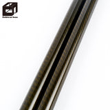 3K Roll Wrapped 100% Carbon Fiber Tube Glossy Surface Water Tube