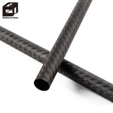 3K Wrapped 100% Carbon Fiber Tube 14x16x500mm Matt Surfaces Carbon Fiber Rods